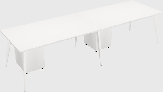 Modern rectangular office desk