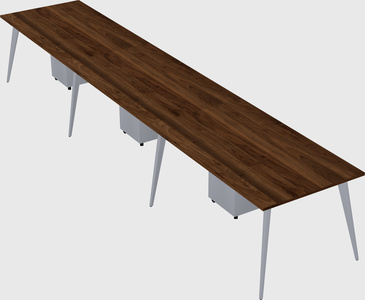 Modern rectangular office desk