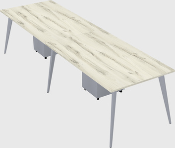 Modern rectangular office desk