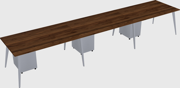 Modern rectangular office desk