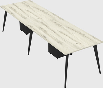 Modern rectangular office desk