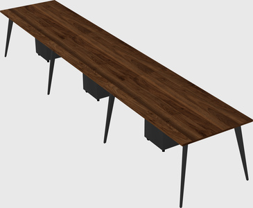 Modern rectangular office desk