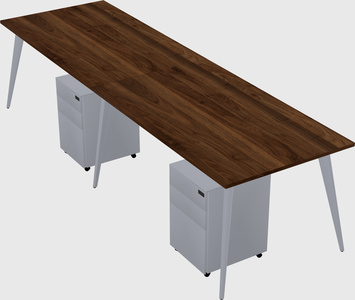 Modern rectangular office desk