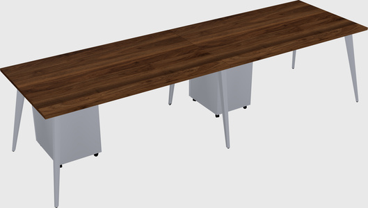 Modern rectangular office desk