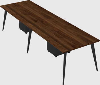 Modern rectangular office desk