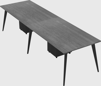 Modern rectangular office desk
