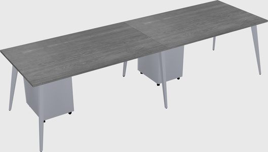 Modern rectangular office desk