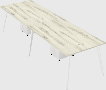 Modern rectangular office desk