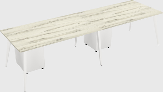 Modern rectangular office desk
