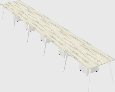 Modern rectangular office desk