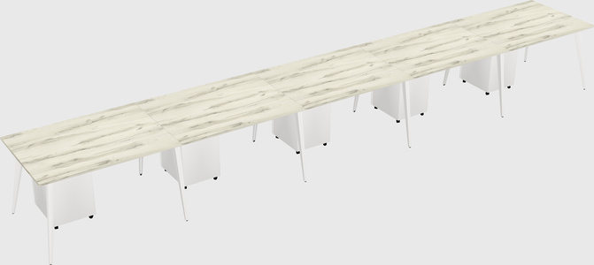 Modern rectangular office desk