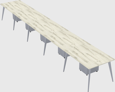 Modern rectangular office desk