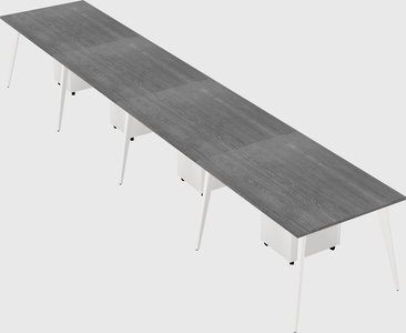 Modern rectangular office desk