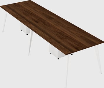 Modern rectangular office desk