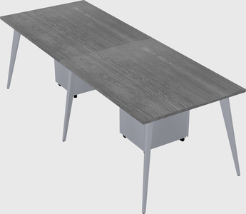 Modern rectangular office desk