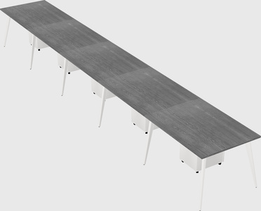 Modern rectangular office desk