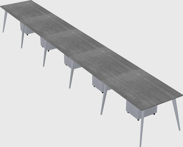 Modern rectangular office desk
