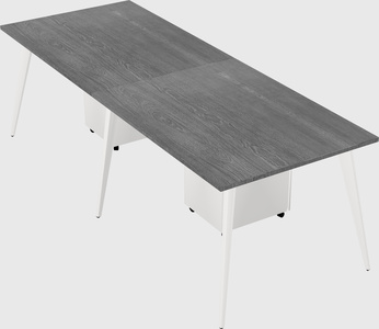 Modern rectangular office desk