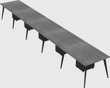 Modern rectangular office desk