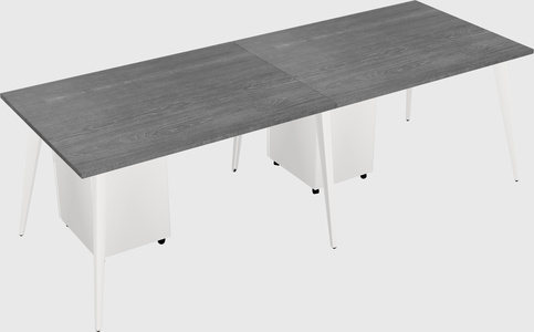 Modern rectangular office desk