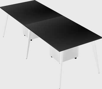 Modern rectangular office desk
