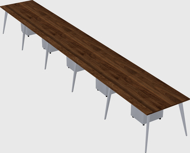 Modern rectangular office desk