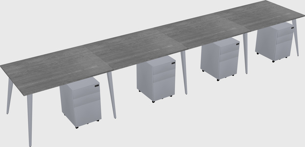 Modern Rectangular Office Desk