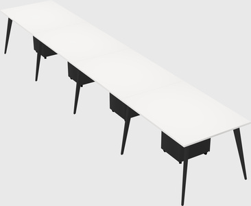 Modern rectangular office desk