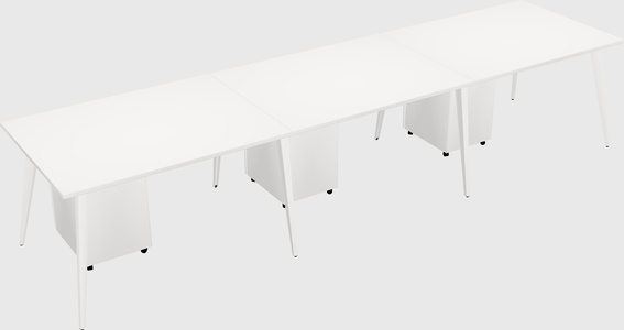 Modern rectangular office desk
