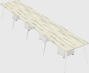 Modern rectangular office desk
