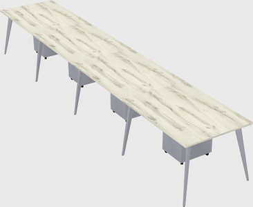 Modern rectangular office desk