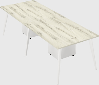 Modern rectangular office desk