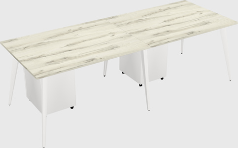 Modern rectangular office desk