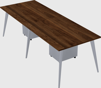 Modern rectangular office desk