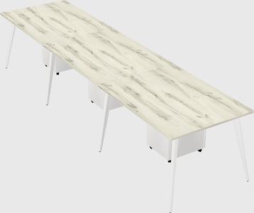 Modern rectangular office desk