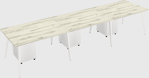 Modern rectangular office desk