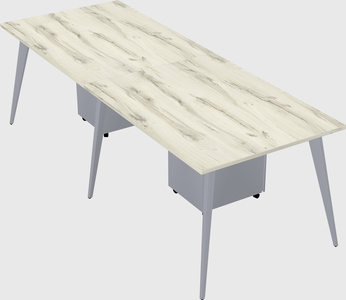 Modern rectangular office desk