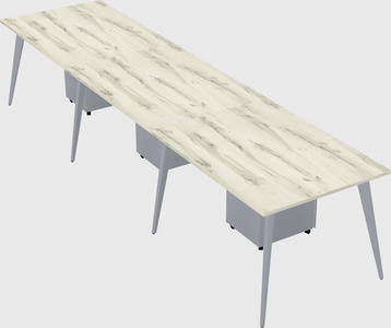 Modern rectangular office desk