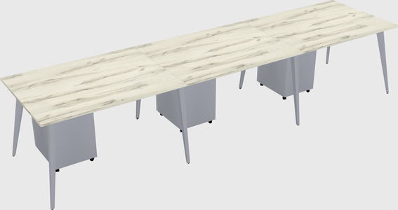 Modern rectangular office desk