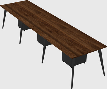 Modern rectangular office desk