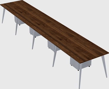 Modern rectangular office desk