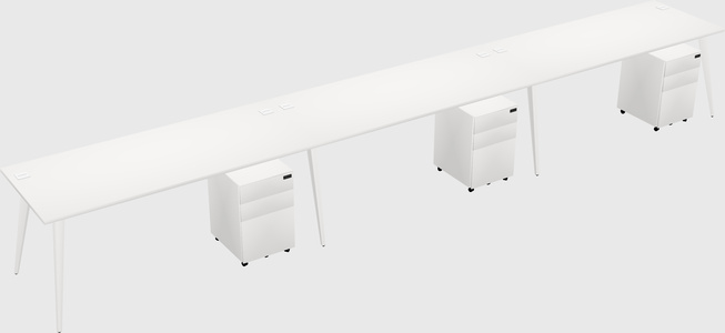 Modern Rectangular Office Desk