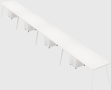 Modern rectangular office desk