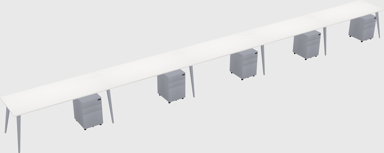 Modern Rectangular Office Desk