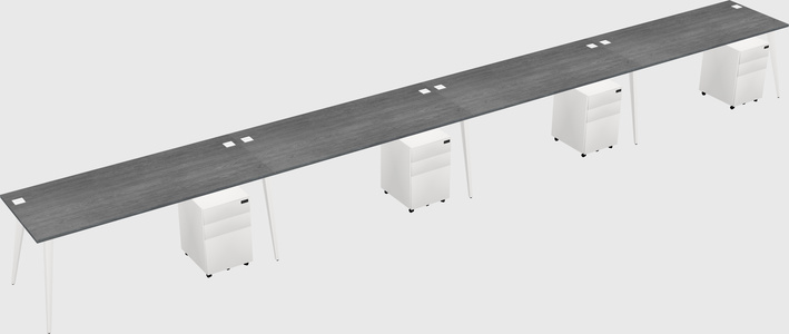 Modern Rectangular Office Desk
