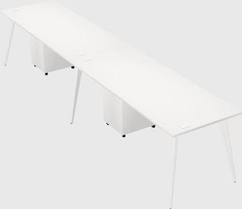 Modern rectangular office desk