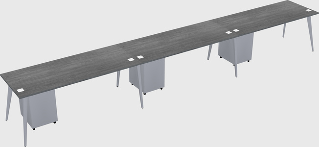 Modern rectangular office desk