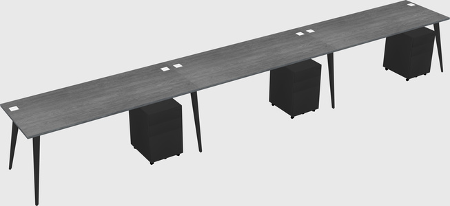 Modern Rectangular Office Desk