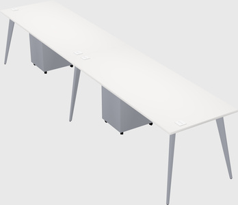 Modern rectangular office desk