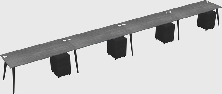 Modern Rectangular Office Desk